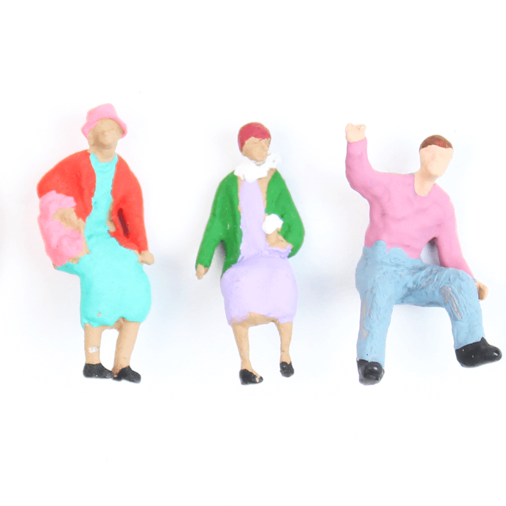 Figuras Para Maquetes 1/75 2286 Minitec 03 Peças